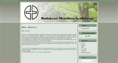 Desktop Screenshot of budakeszi.metodista.hu