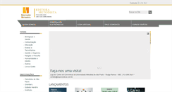 Desktop Screenshot of editora.metodista.br