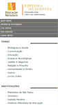Mobile Screenshot of editora.metodista.br