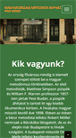Mobile Screenshot of pest.metodista.hu